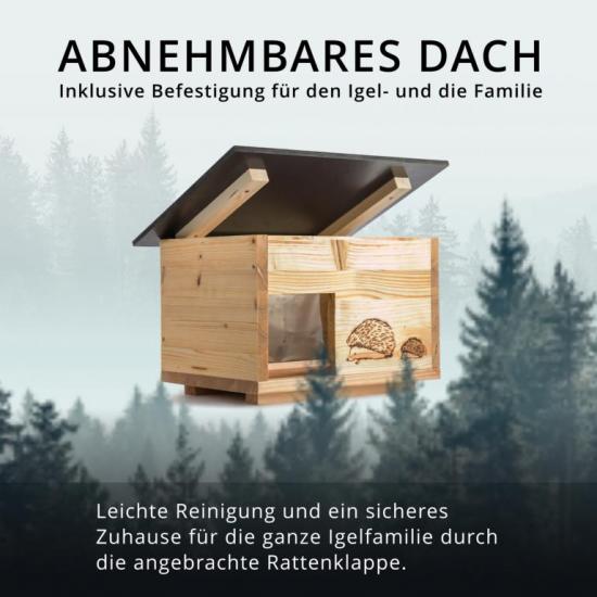 Preview: Igelhaus IG 4 Kaufen sie die perfekte Behausung für ihren Igel